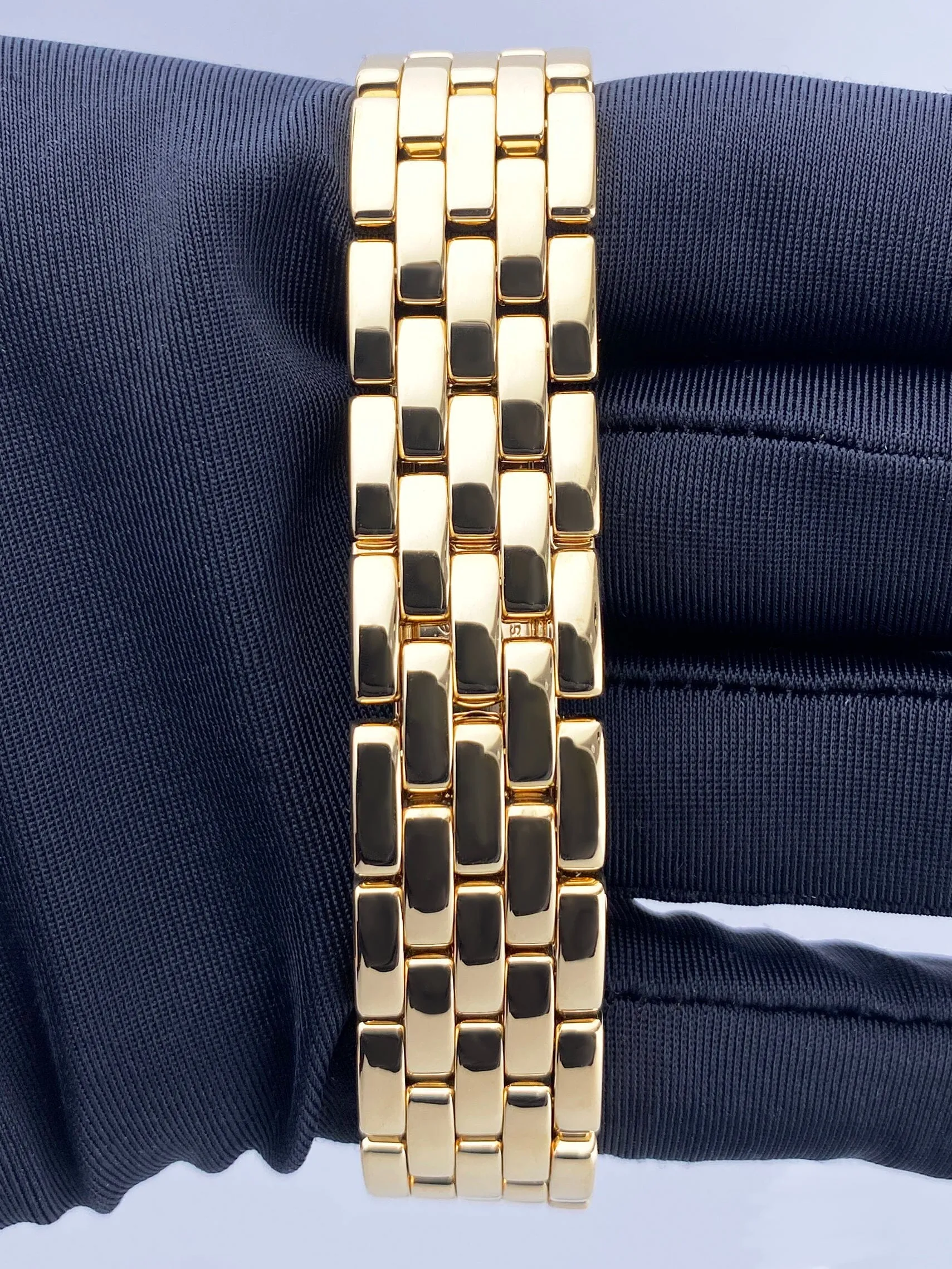 Cartier Panthere W25014B9 18K Yellow Gold Mens Watch