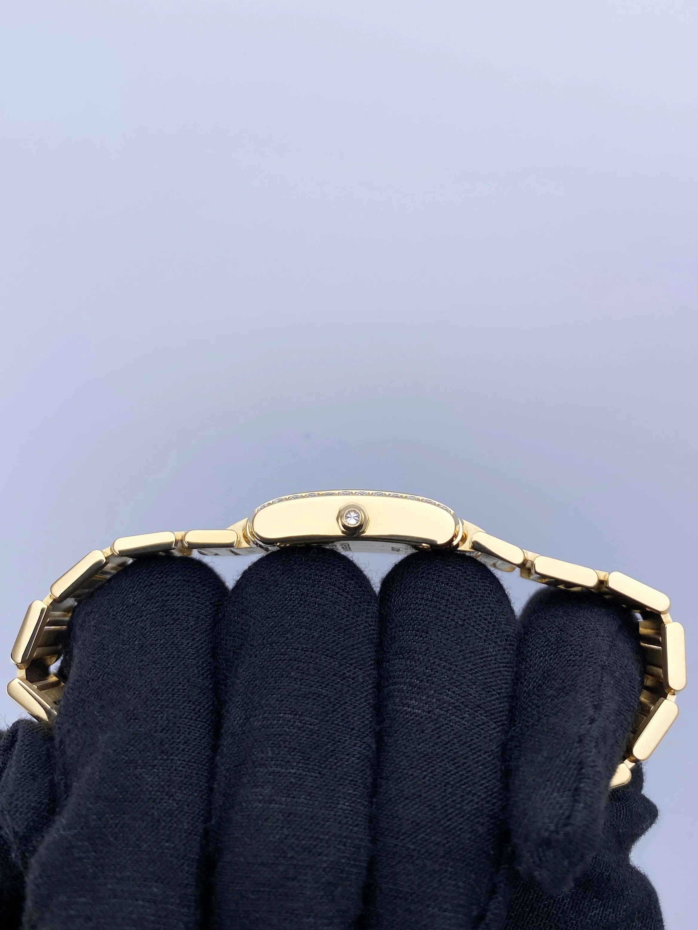 Cartier Tank Francaise WJTA0024 Diamond Bezel Ladies Watch Box Papers