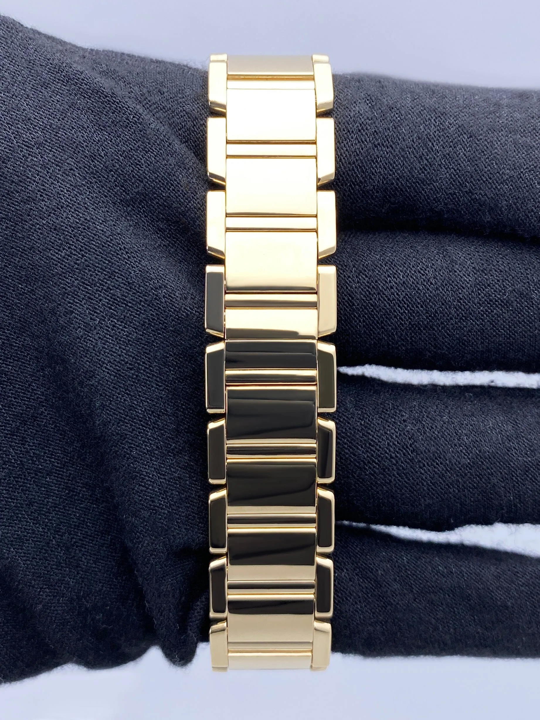 Cartier Tank Francaise WJTA0024 Diamond Bezel Ladies Watch Box Papers