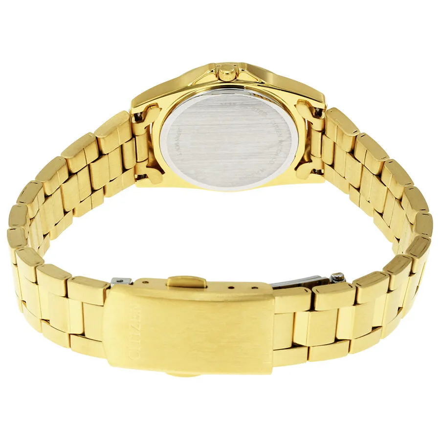 Citizen White Dial Gold-tone Ladies Watch EQ0562-54A