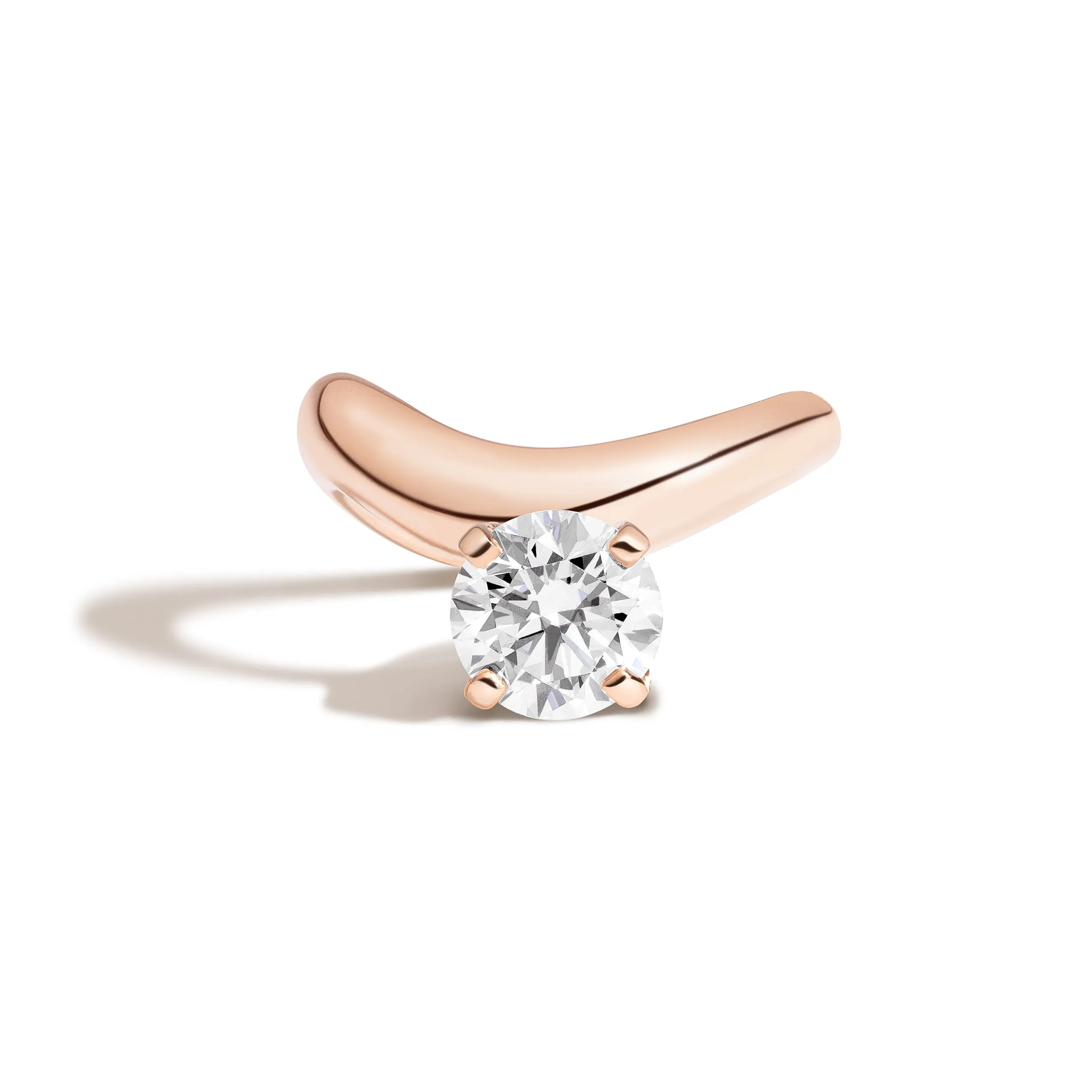 Cloud Offset Round Ring