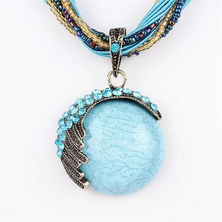 Collier Femme Women Accessories Choker Vintage Statement Necklaces & Pendants Collar Mujer Boho Bohemian Colar Jewelry Bijoux