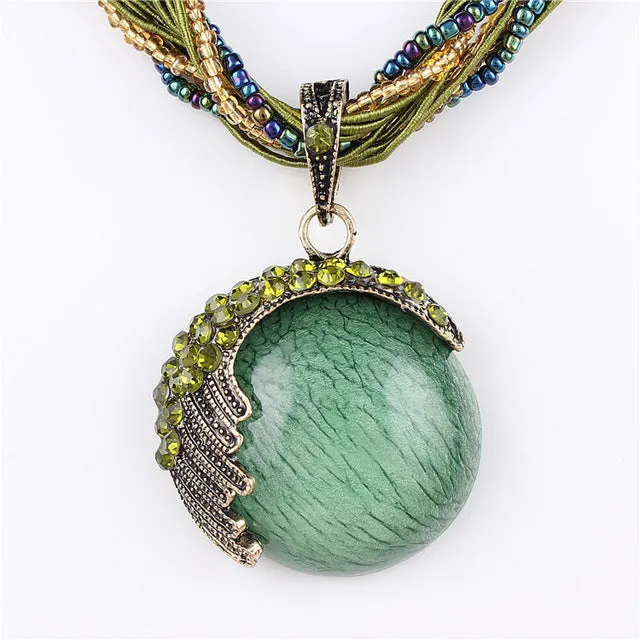 Collier Femme Women Pendant Accessories Vintage Statement Necklaces & Pendants Collar Mujer Boho Bohemian Colar Jewelry Bijoux