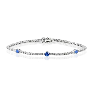 Color Bracelet in 18k Gold with Diamonds