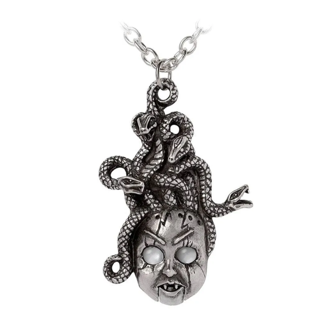 Curse of the Undoll With A Vacant Gaze Pendant Necklace