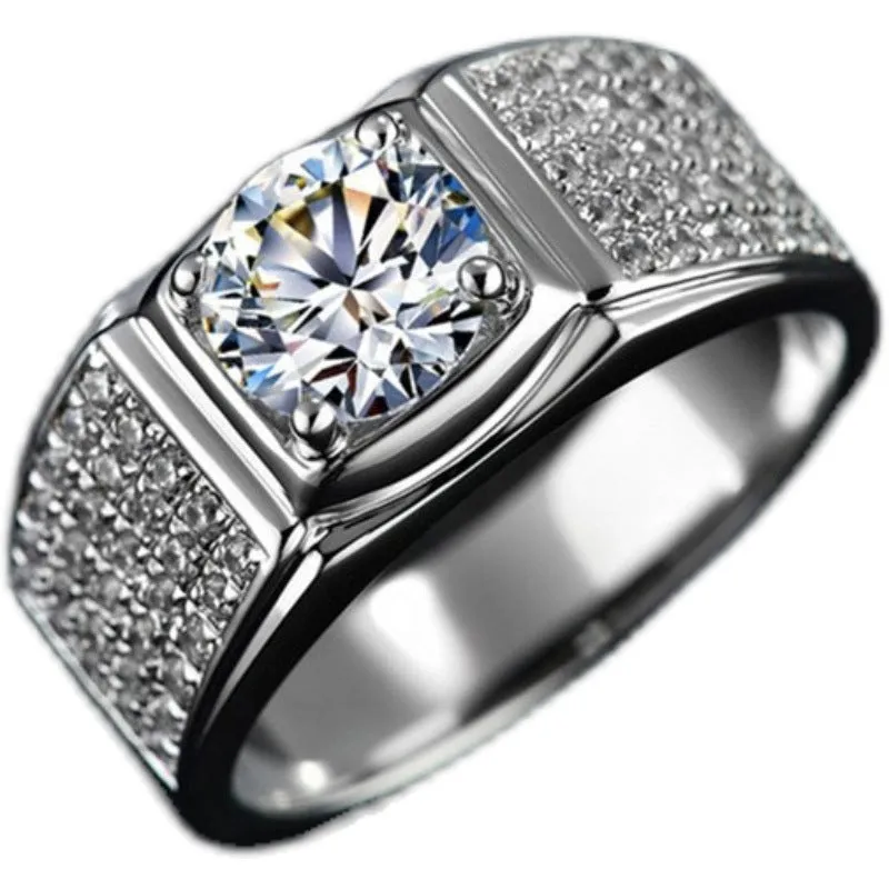 Custom Engagement Rings Personalized Moissanite Rings Diamond Matching Ring