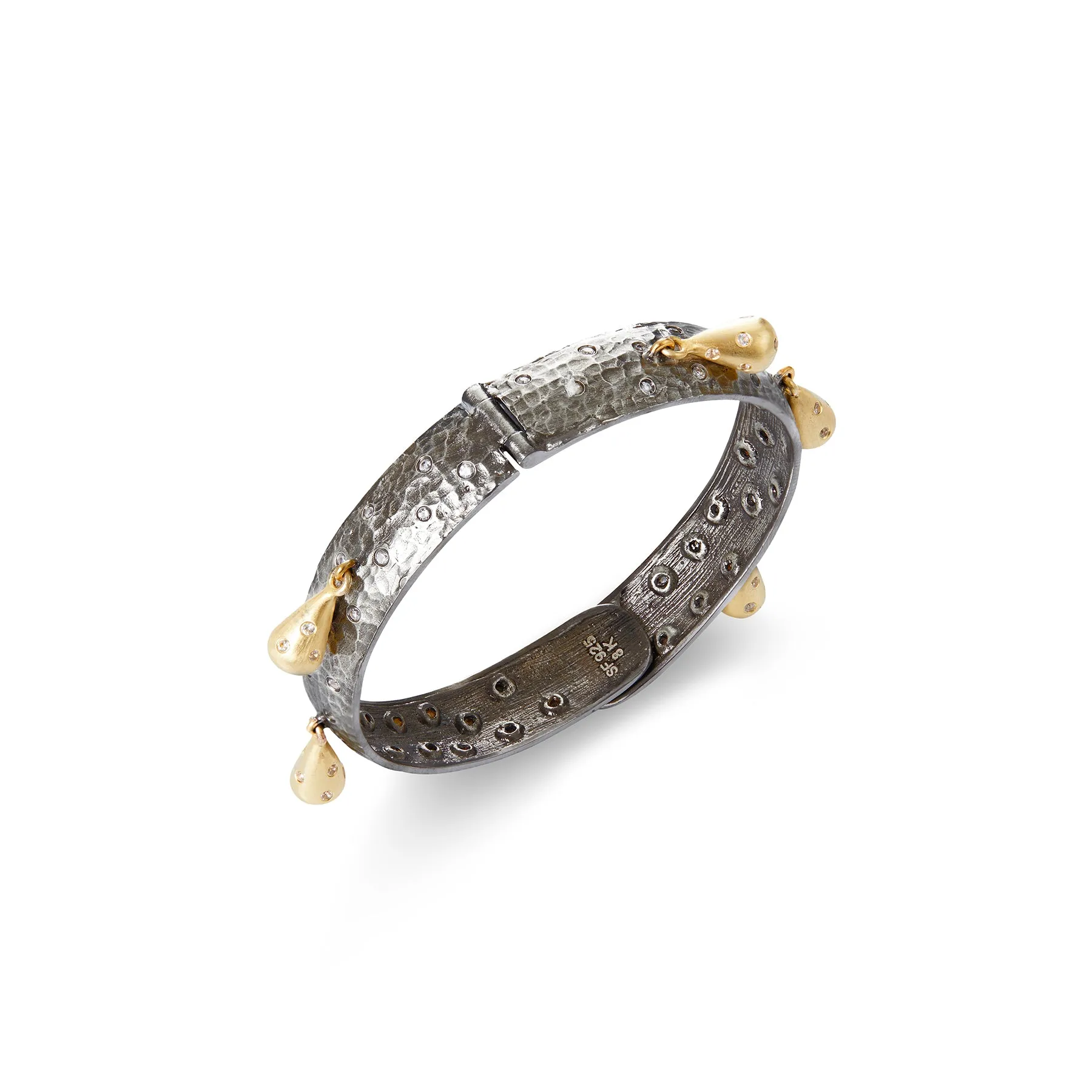 DANNI POLKA DOT DROP BANGLE BRACELET