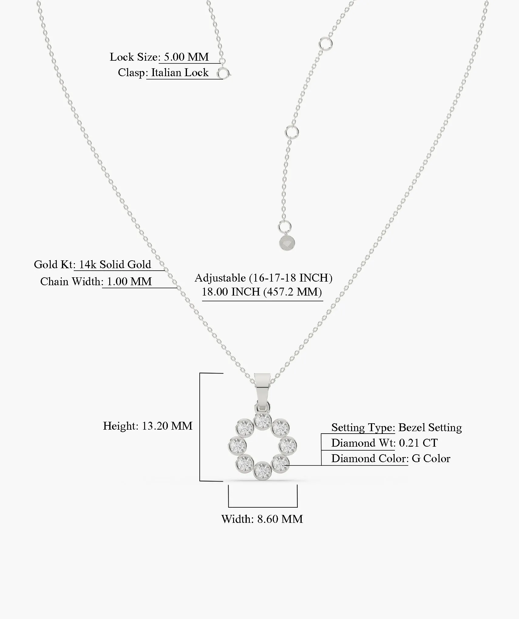 Dazzling Diamond Cluster Pendant