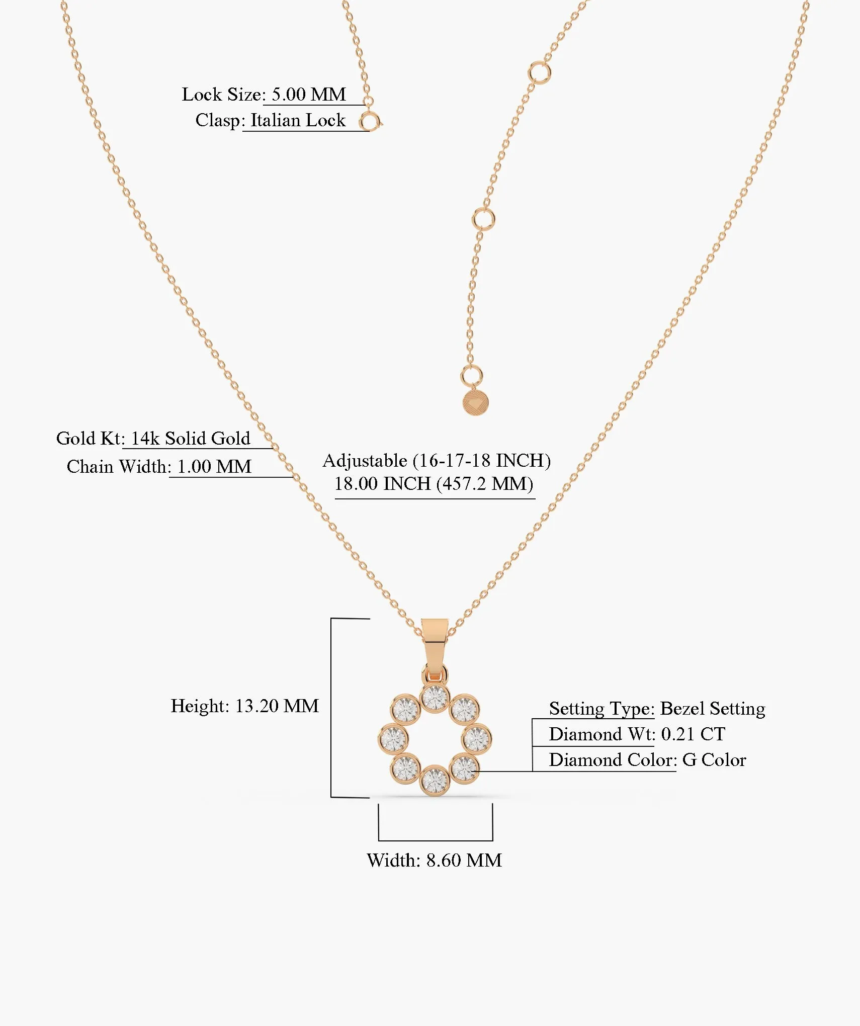 Dazzling Diamond Cluster Pendant