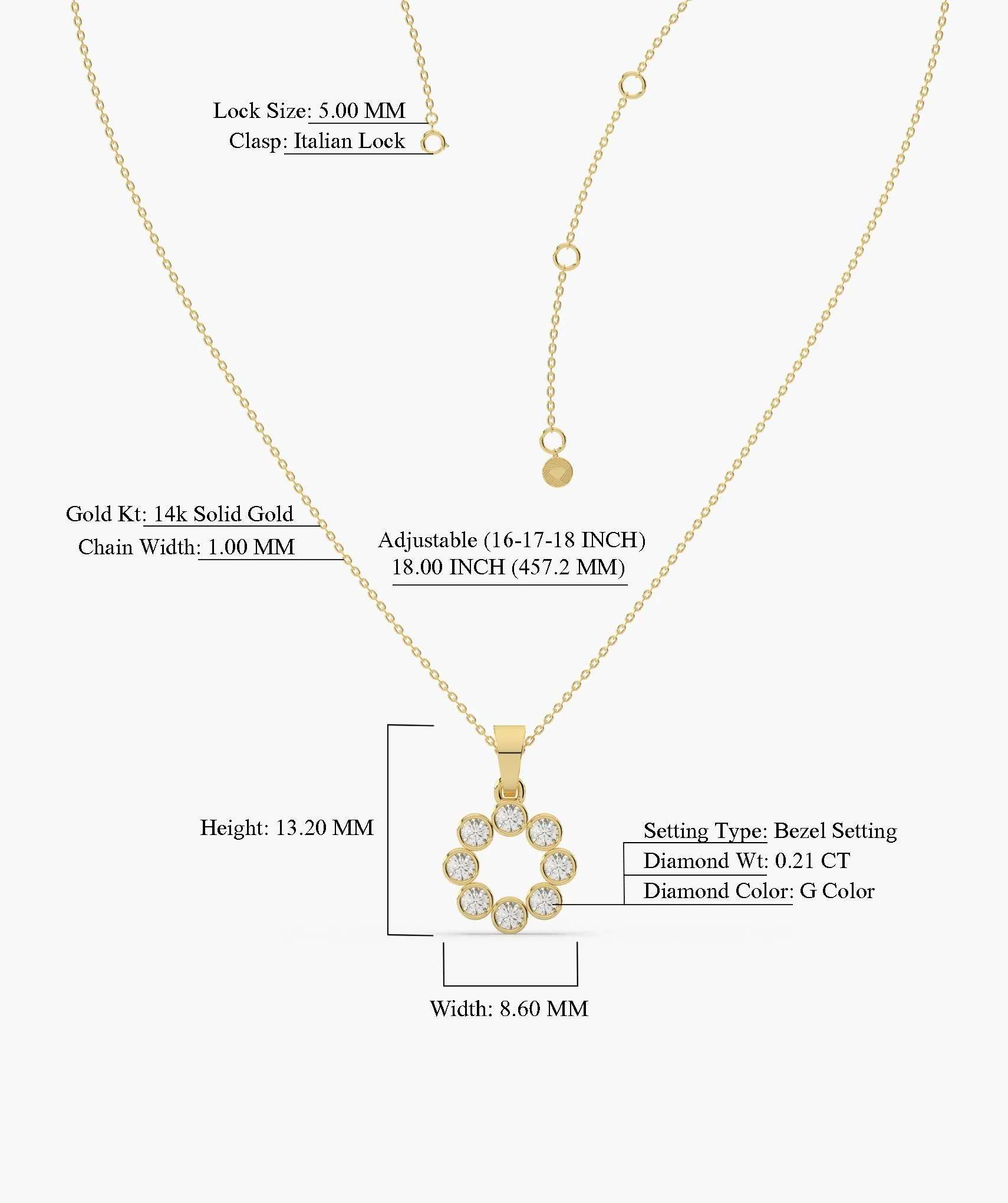 Dazzling Diamond Cluster Pendant