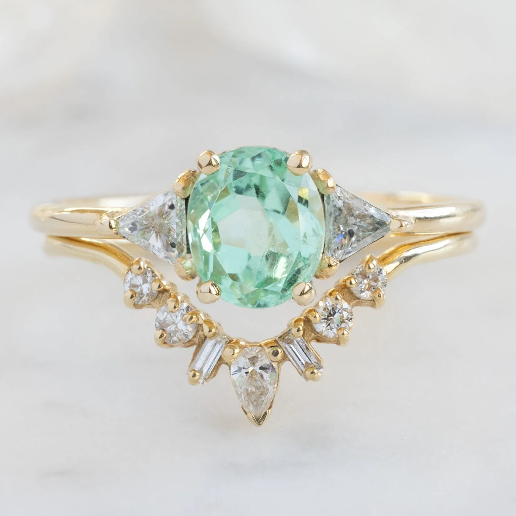 Design Your Own Custom | Emerald Engagement Ring