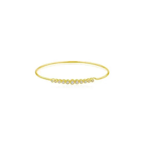 Diamond and Gold Bracelet