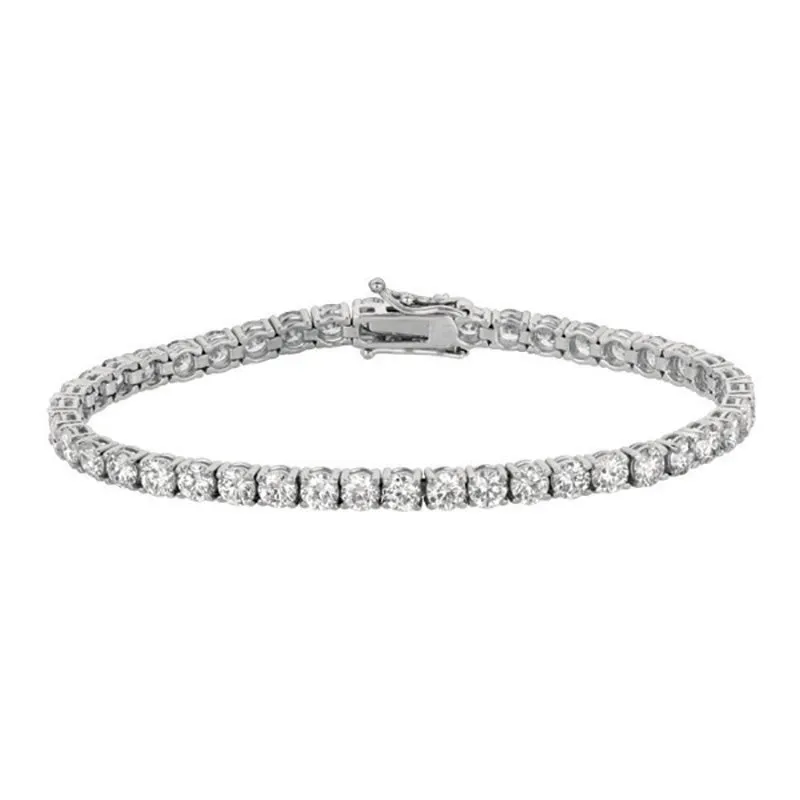 DIAMOND BRACELET 14K GOLD (7.08 CTW)