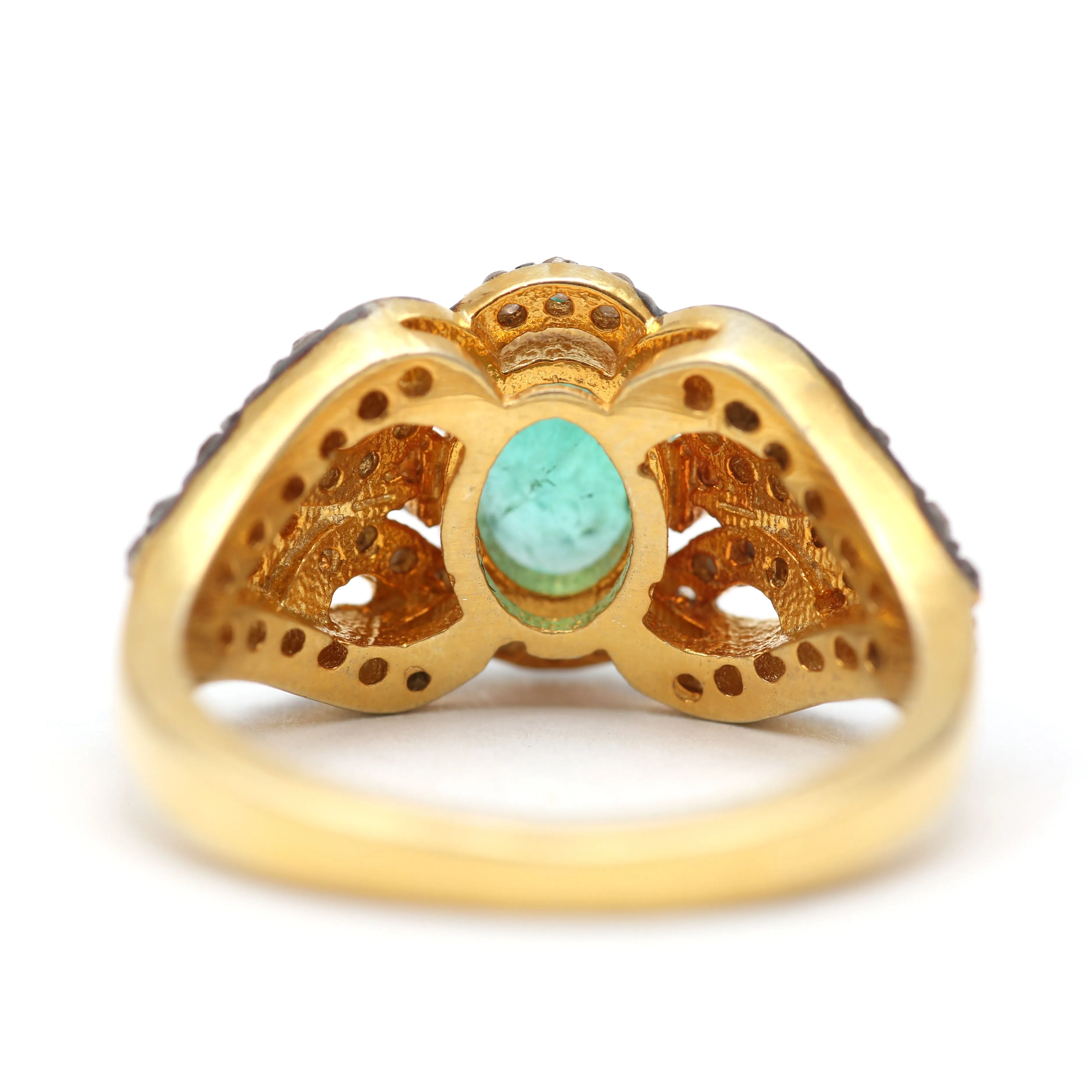 Diamond Emerald Rings