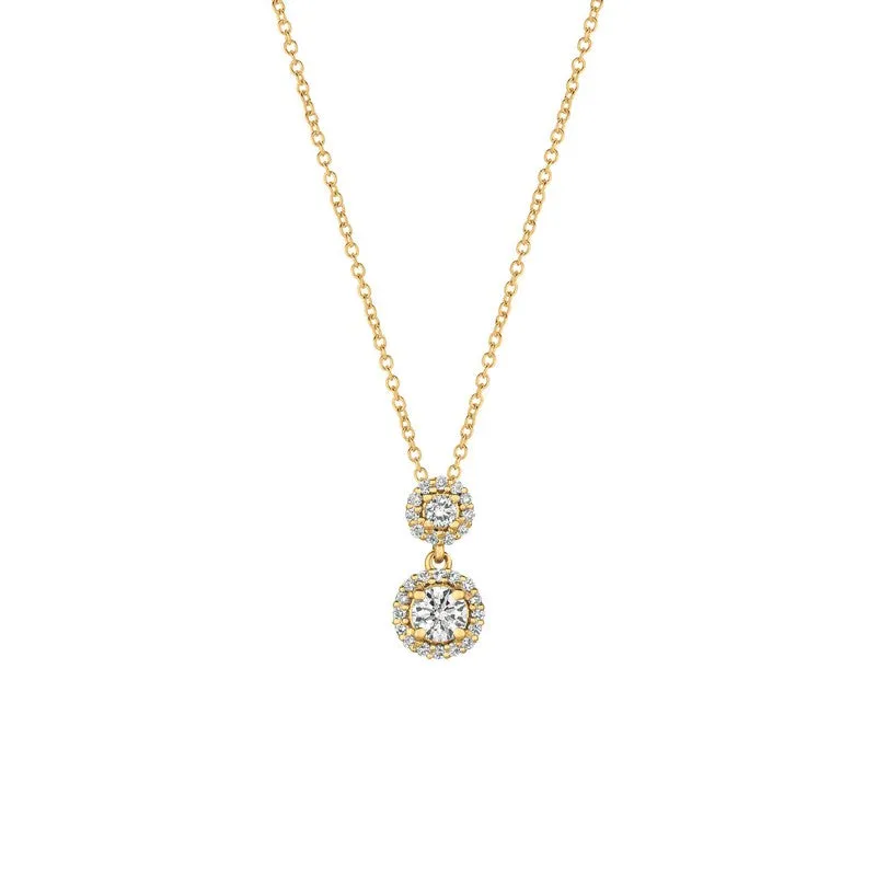 DIAMOND NECKLACE 14K GOLD (0.75 CTW) 6