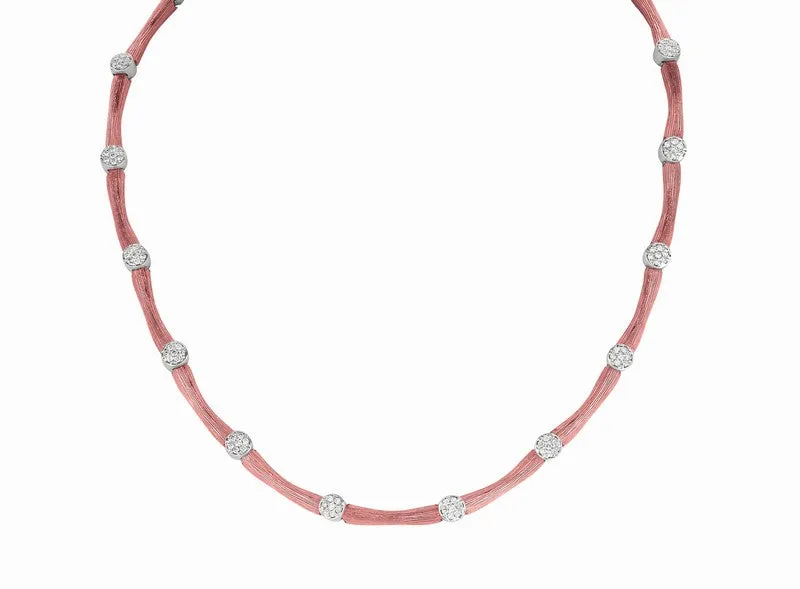DIAMOND NECKLACE 14K GOLD (0.83 CTW)