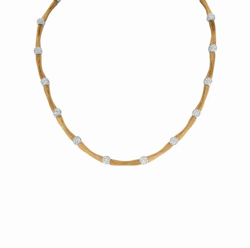 DIAMOND NECKLACE 14K GOLD (0.83 CTW)