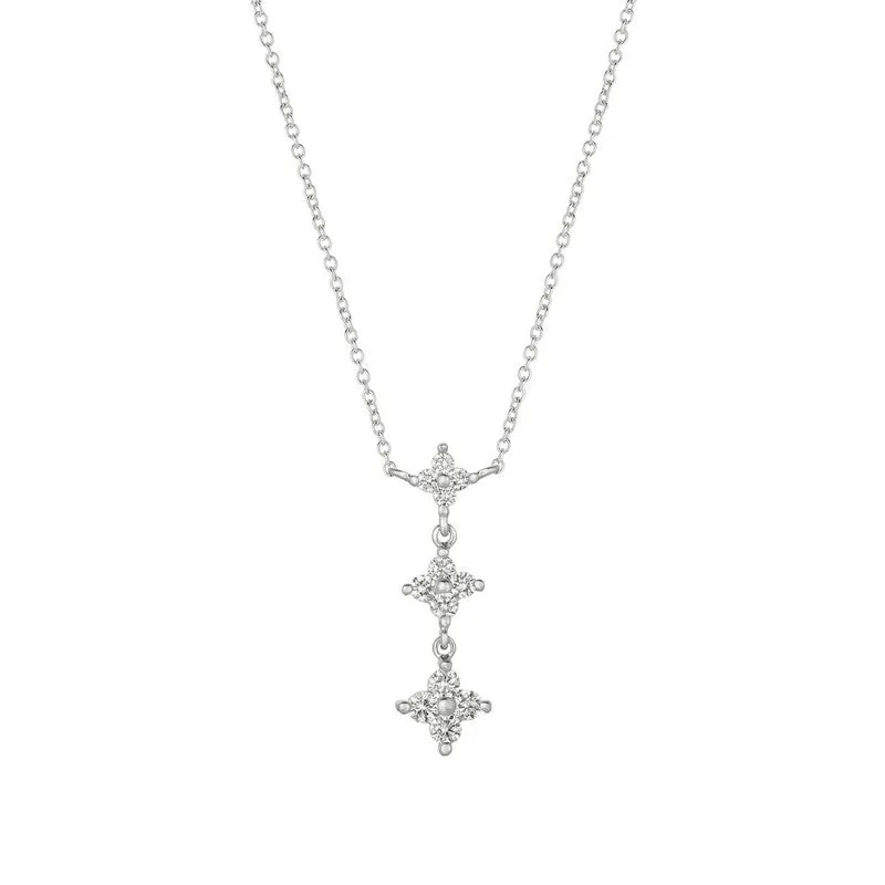 DIAMOND NECKLACE 14K GOLD (0.85 CTW)