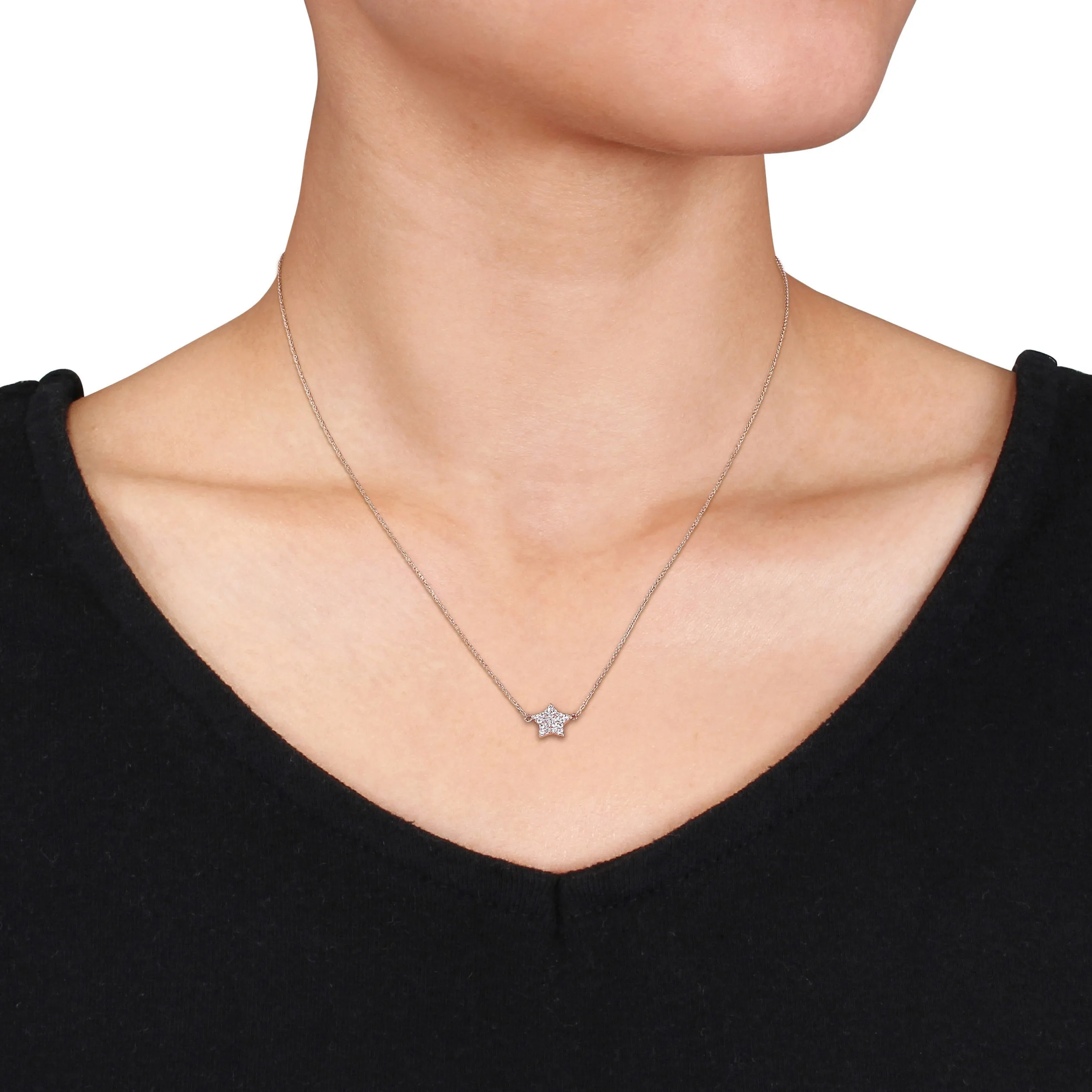 Diamond Star necklace