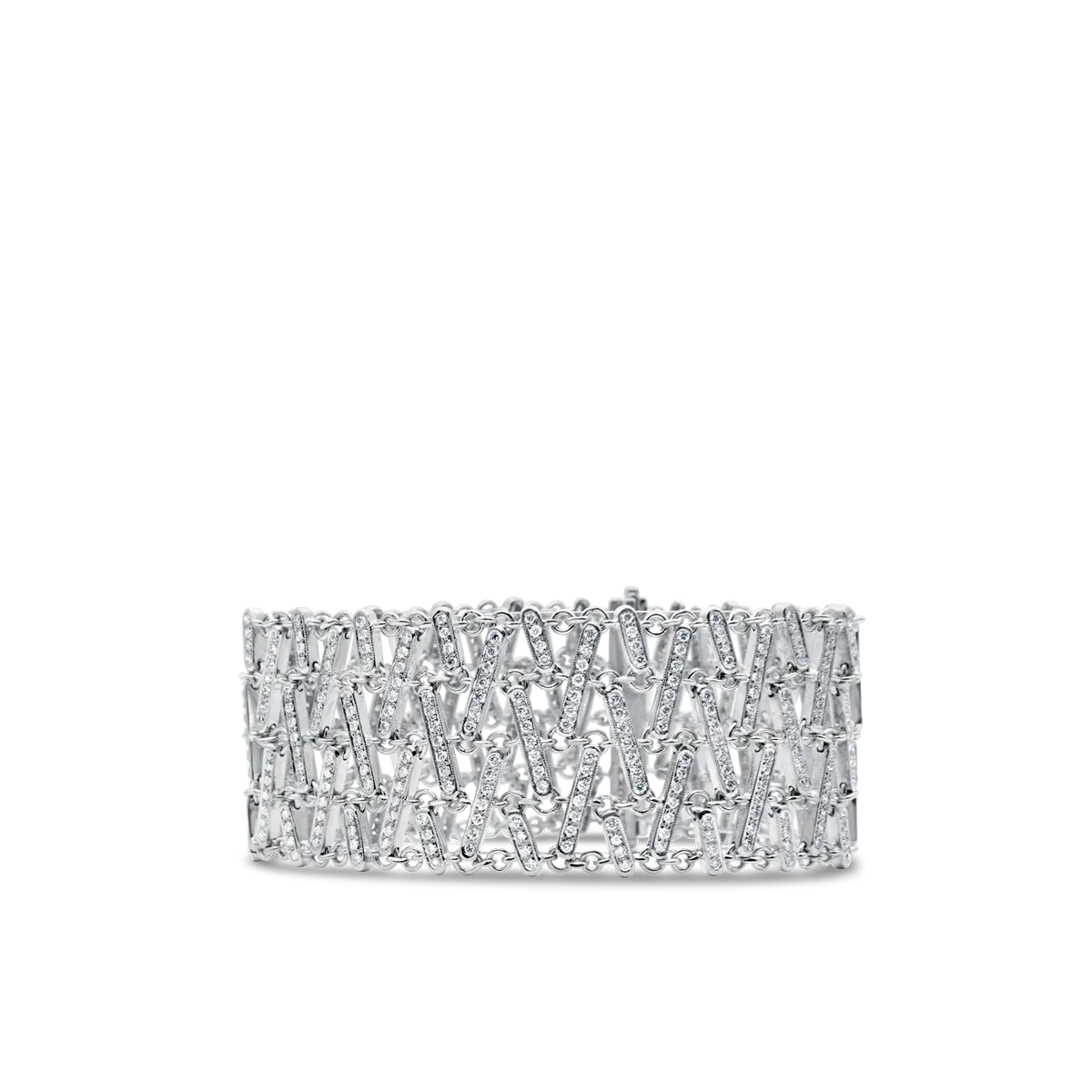 Diamond Tic Tac Bracelet