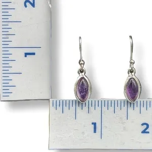 Earrings Amethyst Sterling Silver