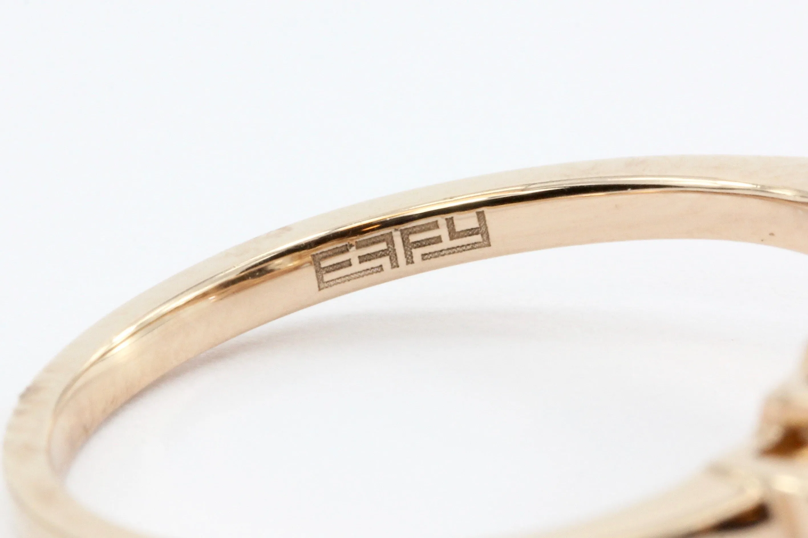 Effy 14K Rose Gold Morganite & Blush Diamond Ring