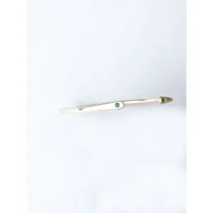 Emerald Paddled Bracelet
