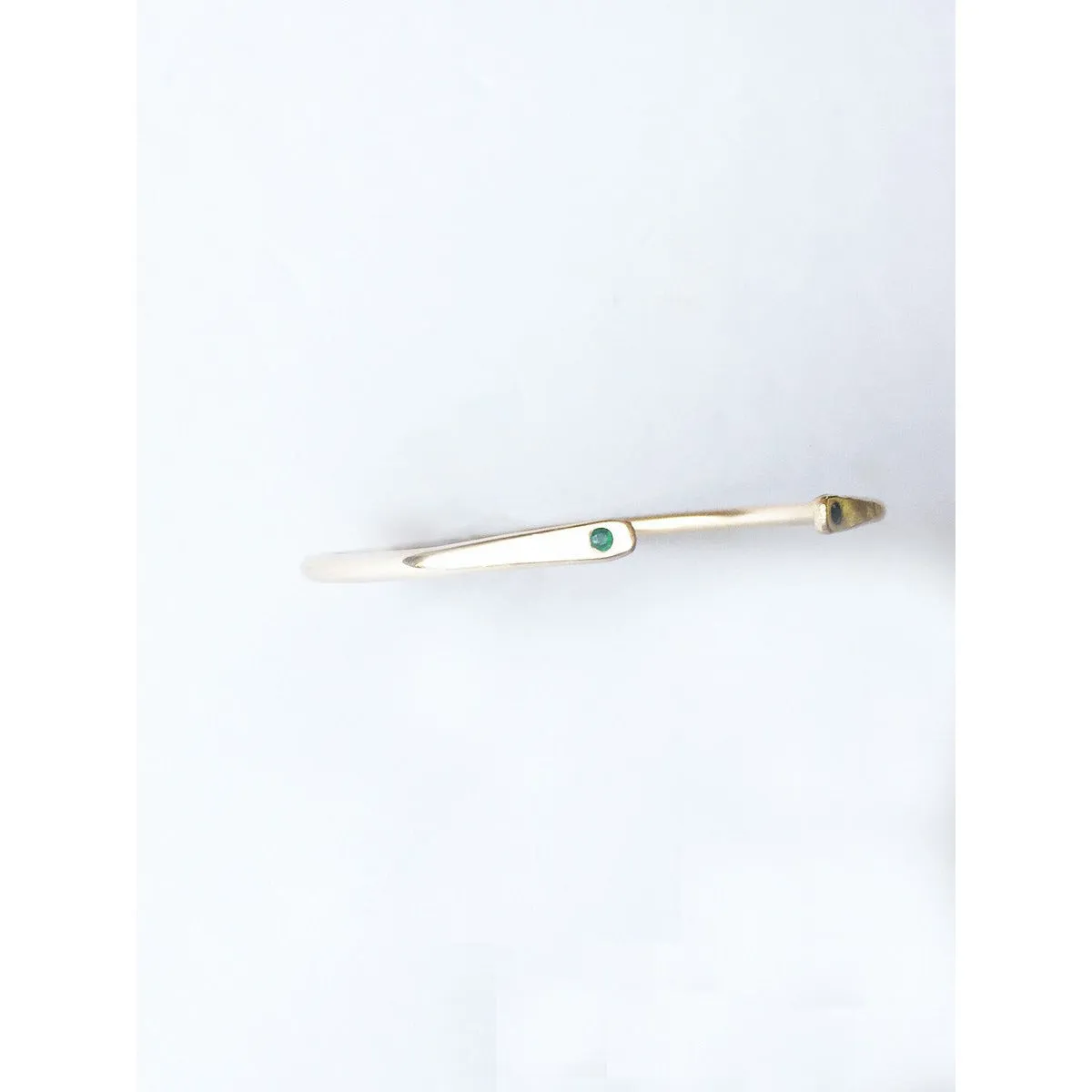 Emerald Paddled Bracelet