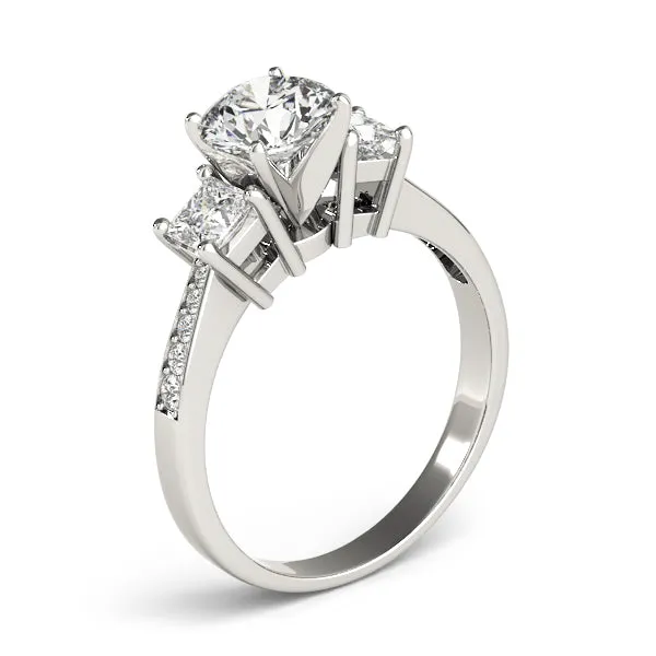 Engagement Rings 3 Stone Princess - TN83368