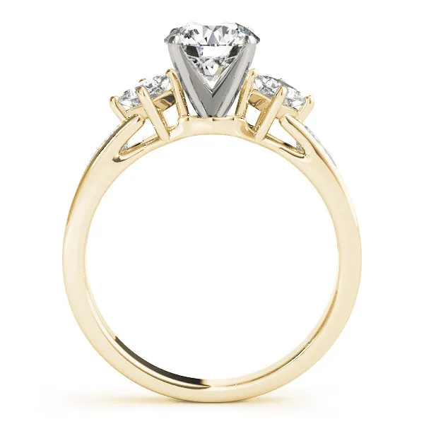 Engagement Rings Cluster Sides - TN82845