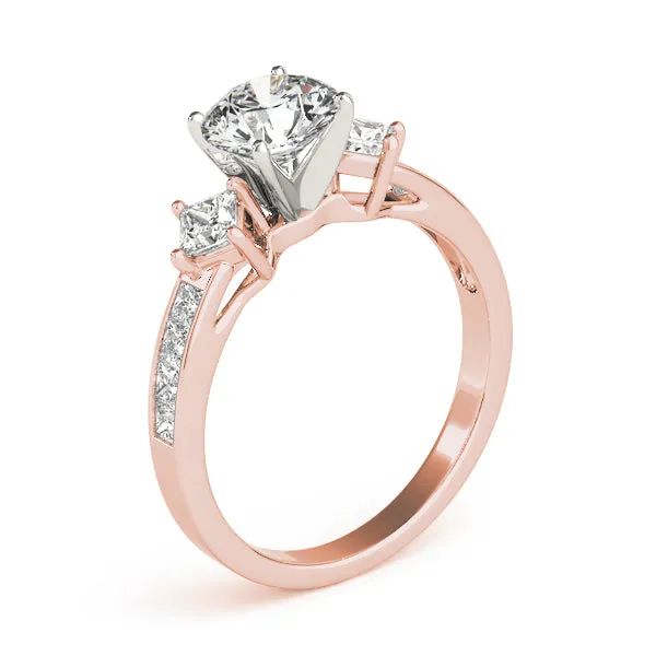 Engagement Rings Cluster Sides - TN82845