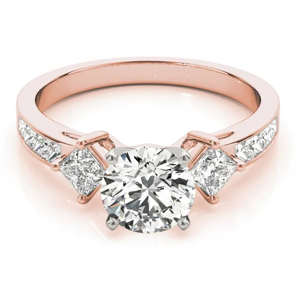 Engagement Rings Cluster Sides - TN82845
