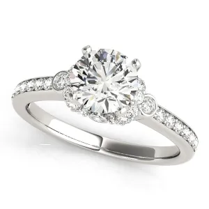 Engagement Rings Cluster Sides - TN84269