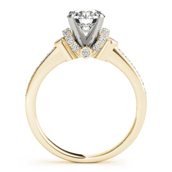 Engagement Rings Cluster Sides - TN84269