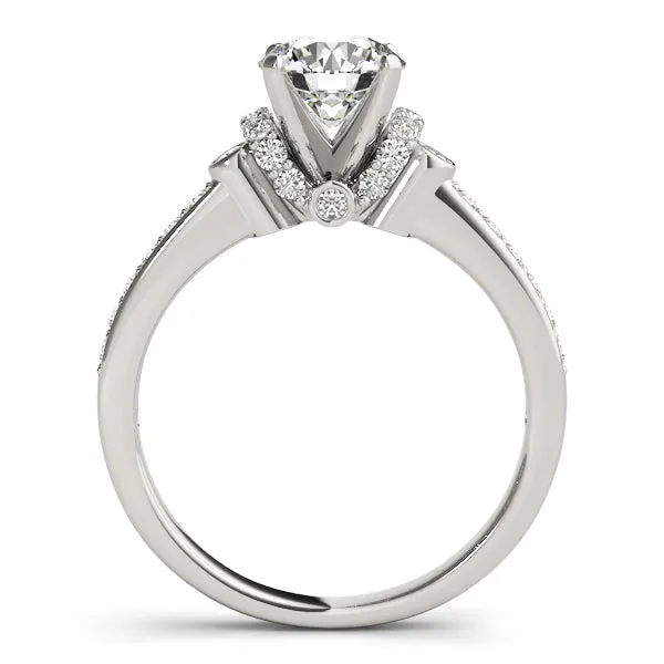 Engagement Rings Cluster Sides - TN84269