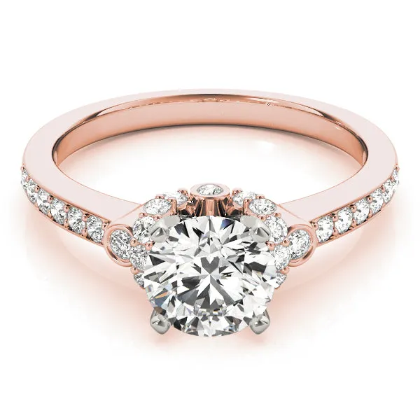 Engagement Rings Cluster Sides - TN84269