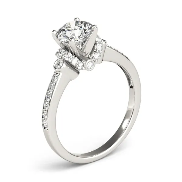 Engagement Rings Cluster Sides - TN84269