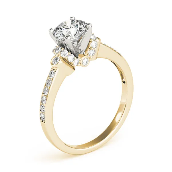Engagement Rings Cluster Sides - TN84269