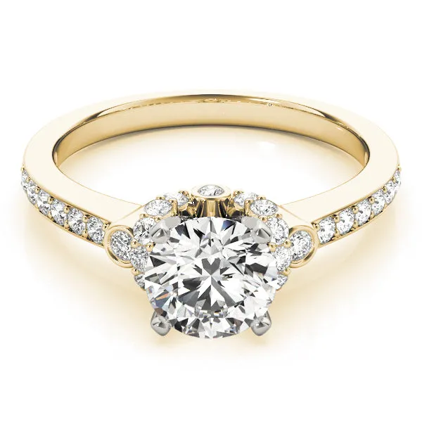 Engagement Rings Cluster Sides - TN84269