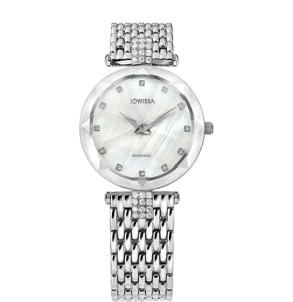 Facet Strass Swiss Ladies Watch J5.636.M