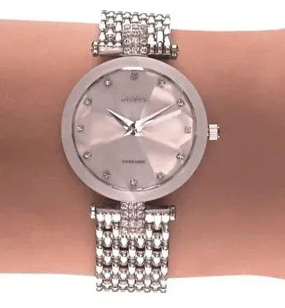 Facet Strass Swiss Ladies Watch J5.636.M