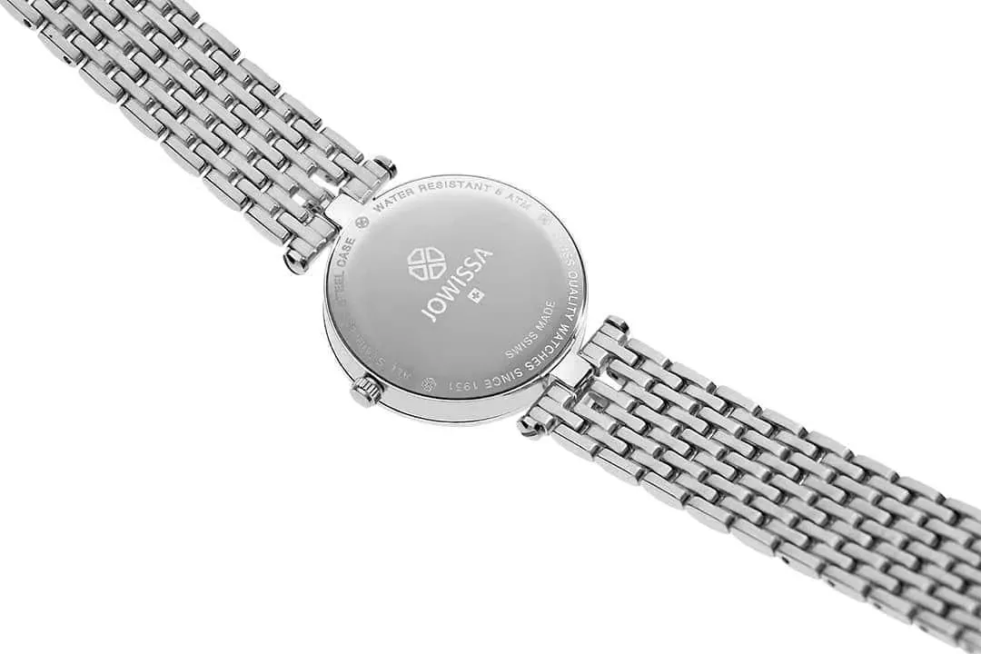 Facet Strass Swiss Ladies Watch J5.636.M