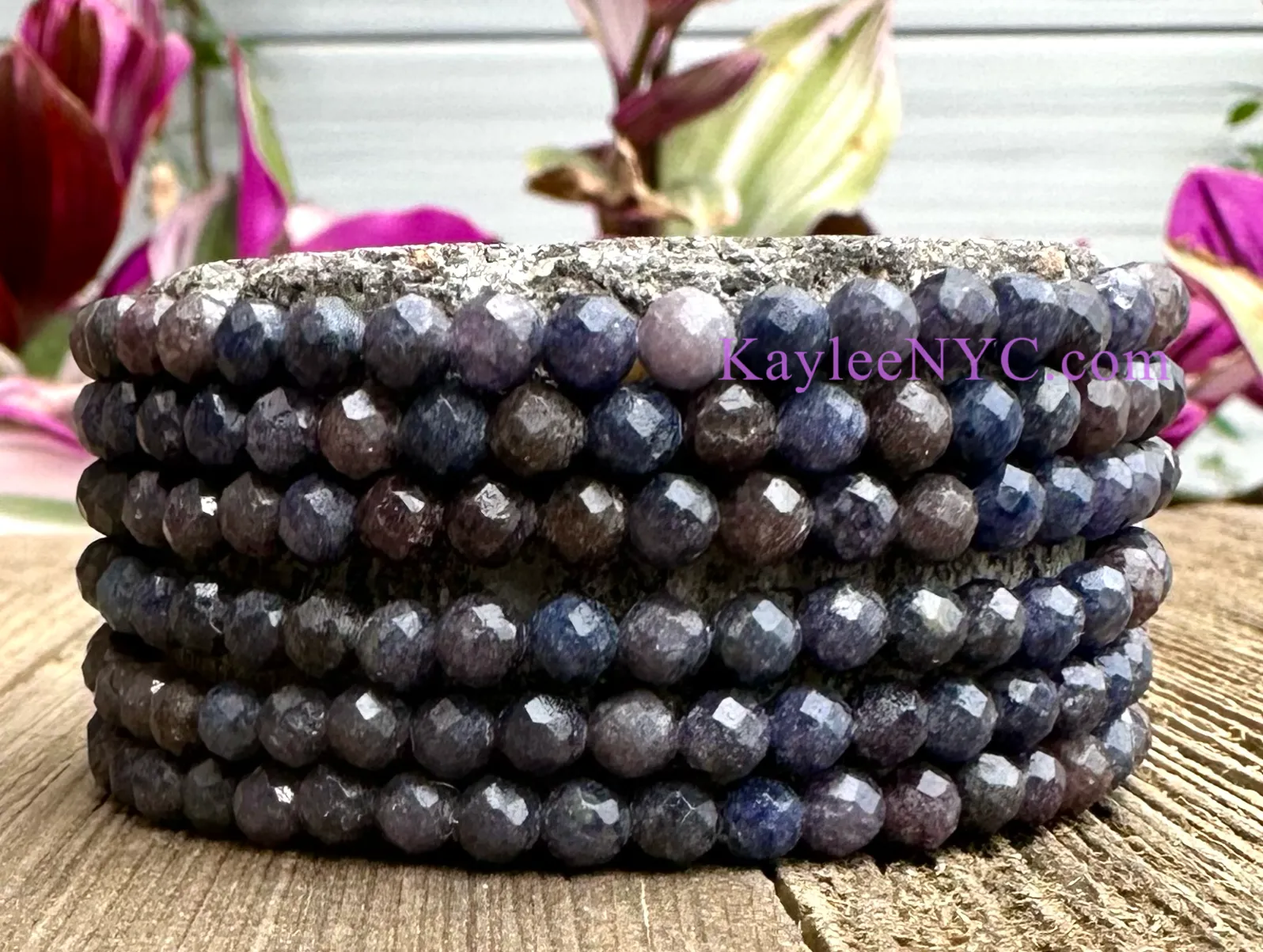 Faceted Sapphire Bracelet