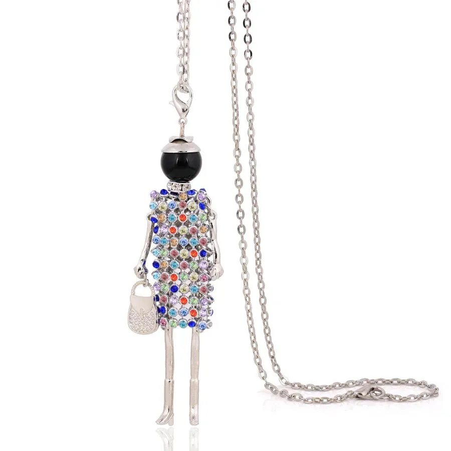 fashion necklaces for women female long necklace lady big chokers necklace pendant chains  jewelry girl gifts