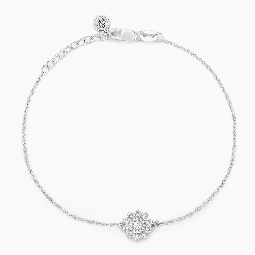 Flower Burst Chain Bracelet