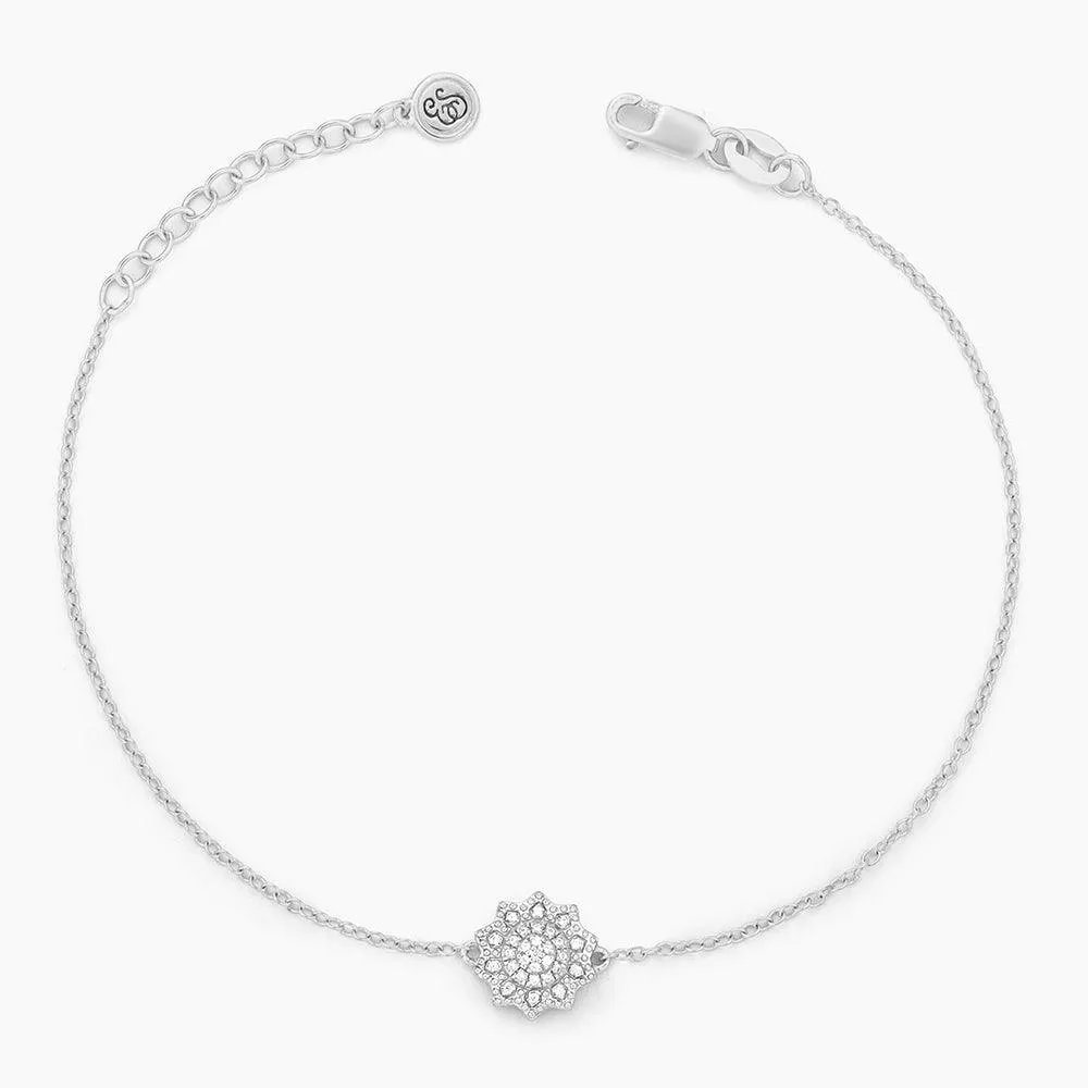 Flower Burst Chain Bracelet