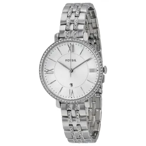 Fossil Jacqueline Silver Dial Stainless Steel Ladies Watch ES3545