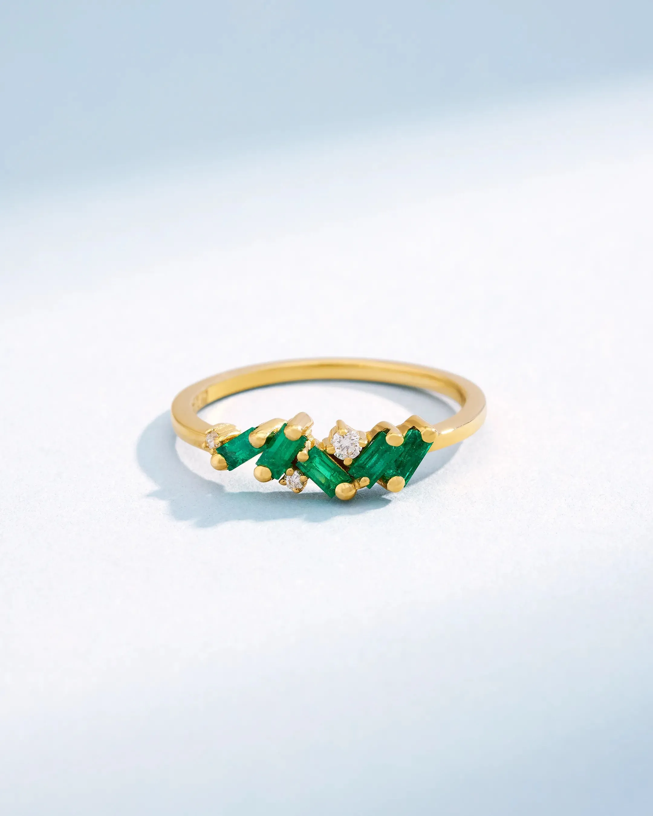 Frenzy Emerald Ring