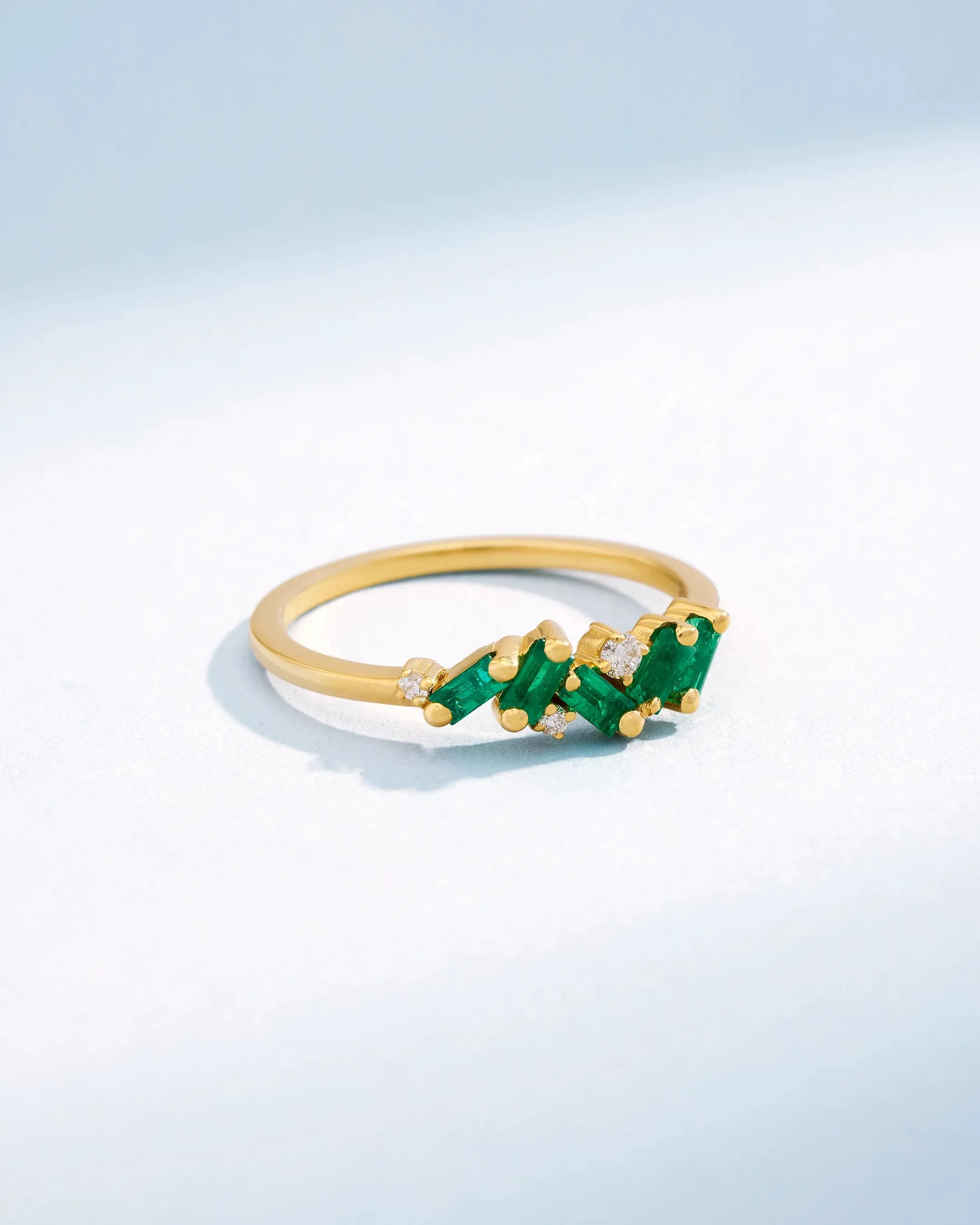 Frenzy Emerald Ring