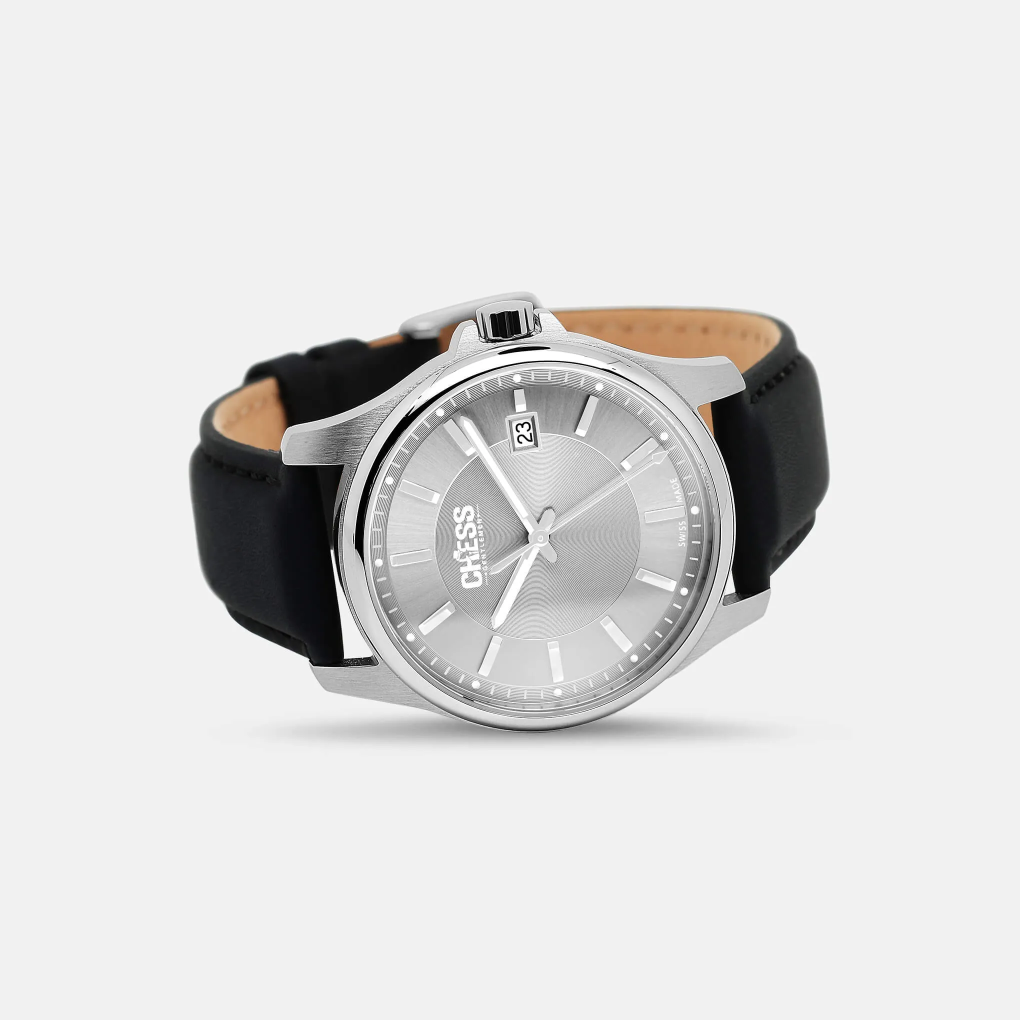 Gent1 Gentlemen's Watches in Silvery White